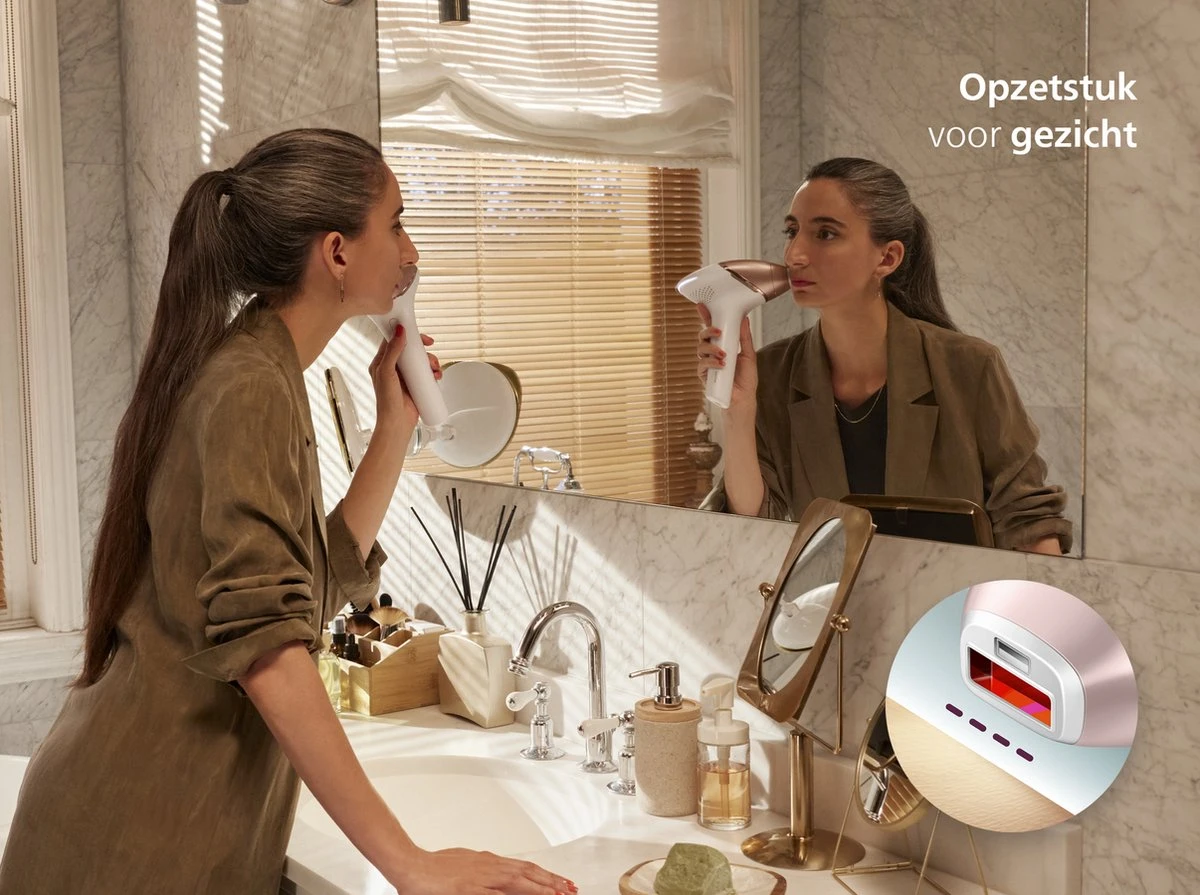 Philips Lumea Prestige 9000 Series BRI957/00 - IPL Ontharingsapparaat 13 Philips Lumea Prestige 9000 Series BRI957/00 - IPL Ontharingsapparaat - Afbeelding 13