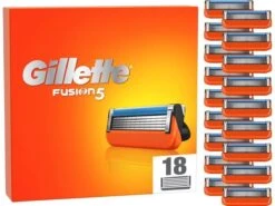 Gillette® Gillette Fusion5 Navulmesjes - Voordeelverpakking 18 Stuks