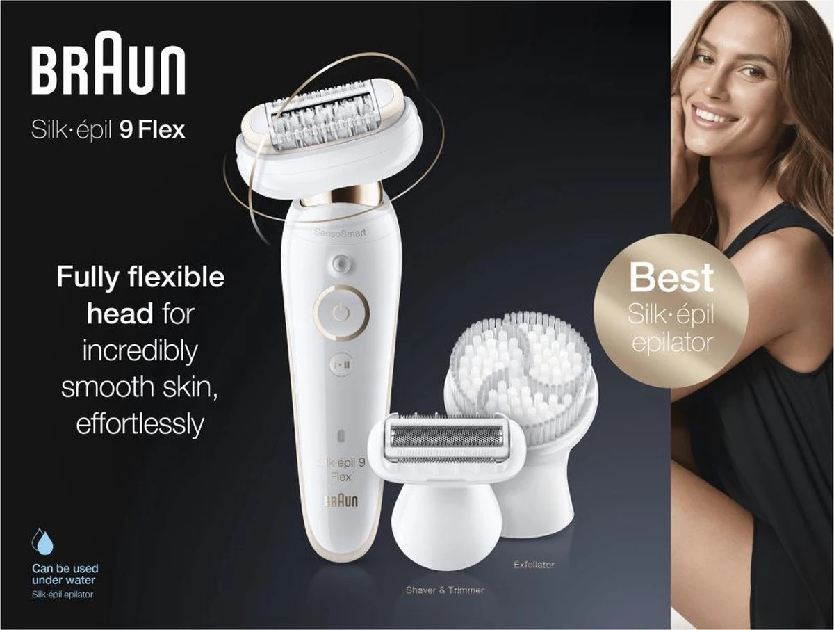 BRAUN SILK-EPIL 9 FLEX 3 BRAUN SILK-EPIL 9 FLEX - Afbeelding 3