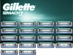 Gillette® Gillette Mach3 Scheermesjes Voor Mannen - 18 Navulmesjes -Verzorgingsproductenwinkel 1200x911