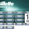 Gillette® Gillette Mach3 Scheermesjes Voor Mannen - 18 Navulmesjes
