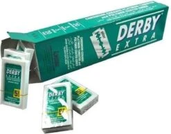 Derby Professional Double Razor Blades Scheermesjes - 100 Stuks -Verzorgingsproductenwinkel 1200x942