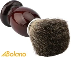 Bolano® Premium Duurzaam Scheerkwast Brown Wood - Klassiek Scheerkwast Voor Mannen En Vrouwen - 100% Soepel Haar Voor Een Optimale Verdeling 8 Bolano® Premium Duurzaam Scheerkwast Brown Wood - Klassiek Scheerkwast Voor Mannen En Vrouwen - 100% Soepel Haar Voor Een Optimale Verdeling -Verzorgingsproductenwinkel 1200x955