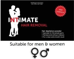 Intimate - Hair Removal Ontharingspoeder - 70 Gram -Verzorgingsproductenwinkel 1200x961