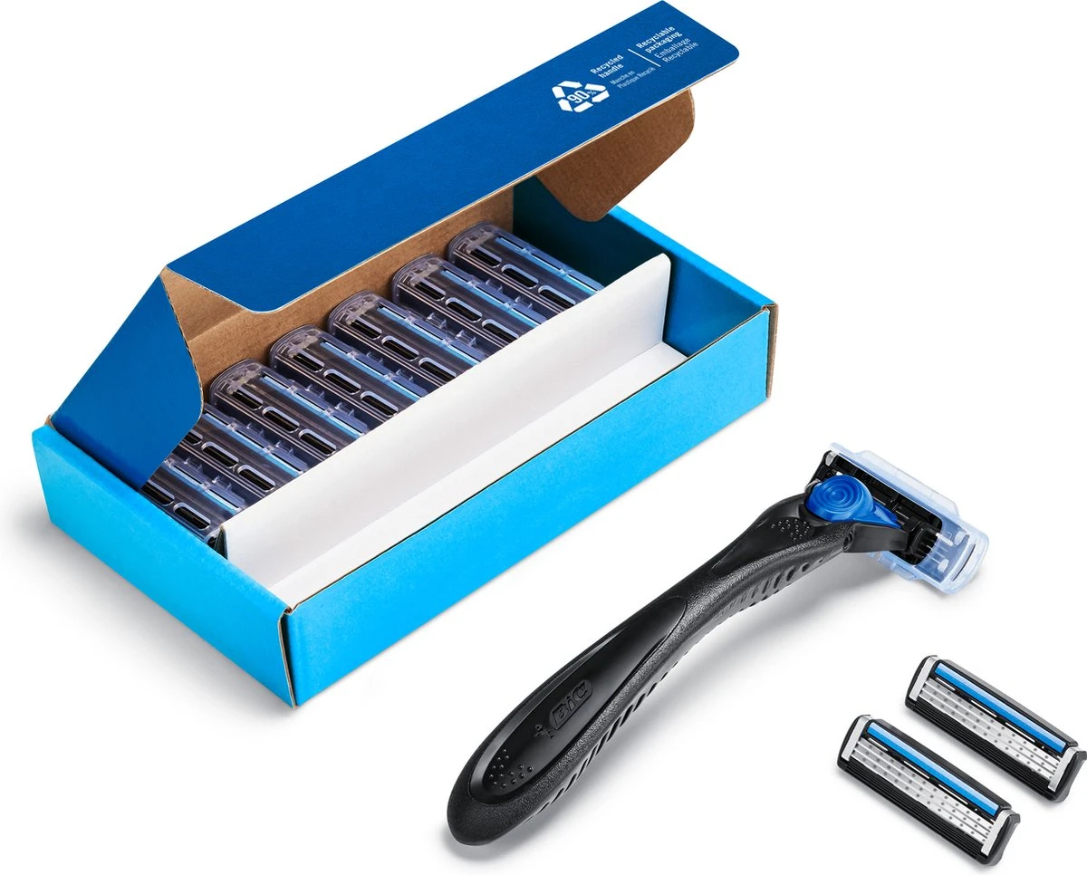 BIC Scheermesjes - Hybrid 3 Flex Scheersysteem Met 10 Navullingen 1 BIC Scheermesjes - Hybrid 3 Flex Scheersysteem Met 10 Navullingen