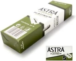 Astra Razor Blade Scheermesjes Mannen - 100st - Double Edge Scheermesjes - Shavette - Voor Gezicht - Safety Razor Blades -Verzorgingsproductenwinkel 1200x966