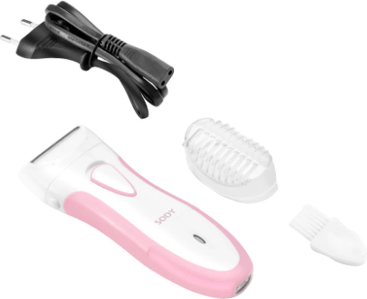 SODY 9008 Waterdicht Ladyshaver + Incl. Precisietrimmer -Scheerapparaat - Snel En Pijnloos Van Ongewenste Haren Af. Gezicht -Wenkbrauw Trimmer Inclusief Batterijen. 5 SODY 9008 Waterdicht Ladyshaver + Incl. Precisietrimmer -Scheerapparaat - Snel En Pijnloos Van Ongewenste Haren Af. Gezicht -Wenkbrauw Trimmer Inclusief Batterijen. - Afbeelding 5
