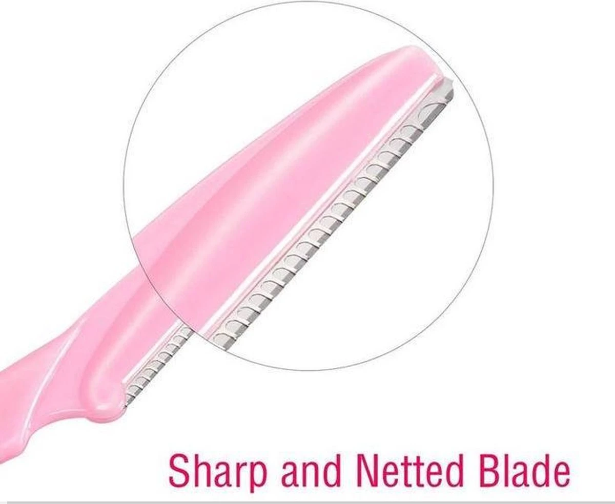 12 Stuks Wenkbrauw Trimmers - Mesjes - Scheermesjes 2 12 Stuks Wenkbrauw Trimmers - Mesjes - Scheermesjes - Afbeelding 2