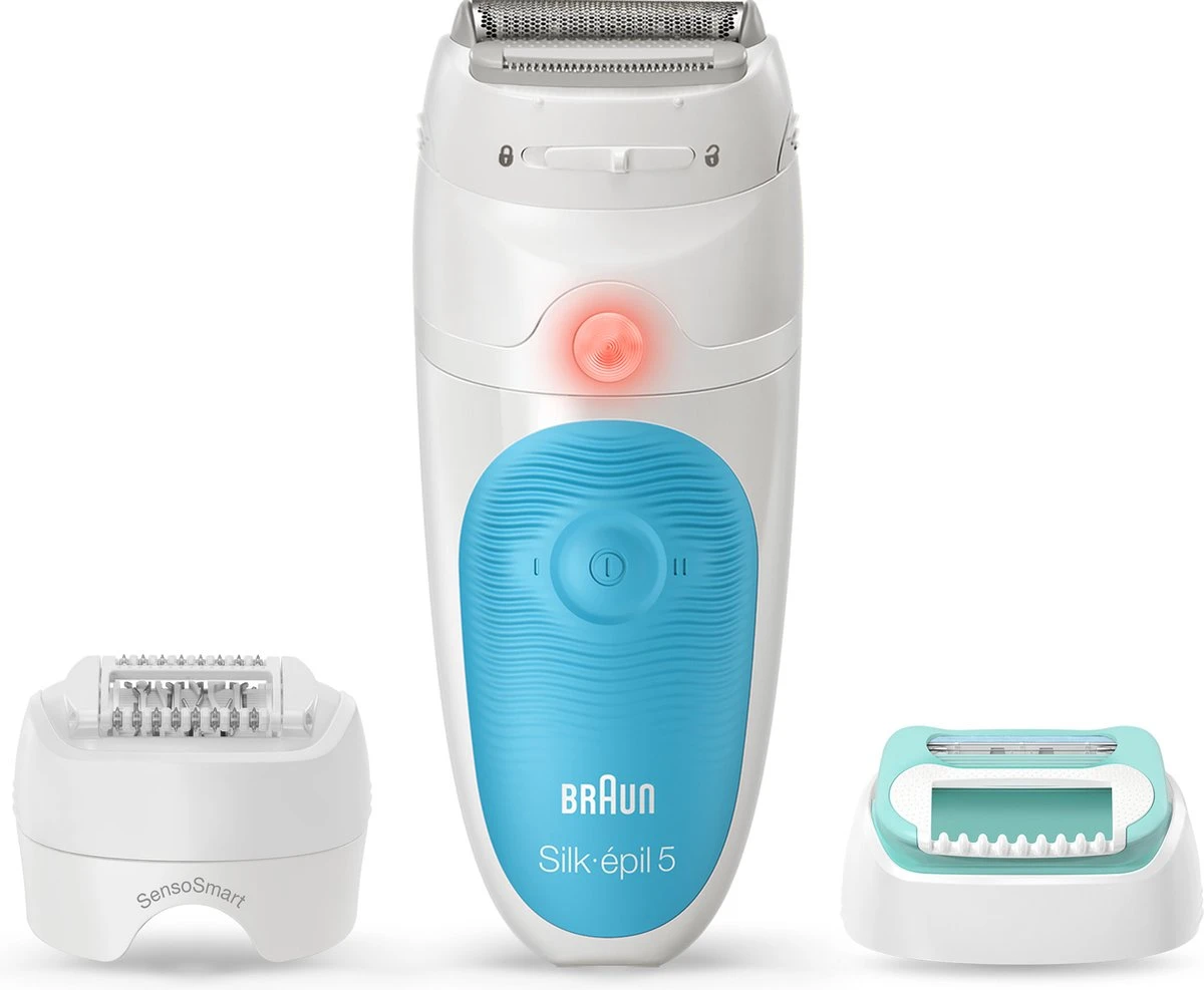 Braun Silk-épil 5-610 Wit/Turquoise - Epilator 10 Braun Silk-épil 5-610 Wit/Turquoise - Epilator - Afbeelding 10