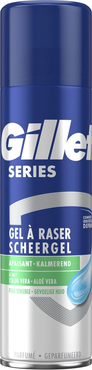 Gillette® Gillette Series Gevoelige Huid Scheergel Mannen - 6x200ml Voordeelverpakking 7 Gillette® Gillette Series Gevoelige Huid Scheergel Mannen - 6x200ml Voordeelverpakking - Afbeelding 7