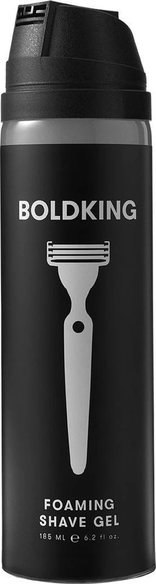 Boldking Foaming Shaving Gel - Scheergel / Scheerschuim Voor Mannen - 185 Ml - 1 Stuk 8 Boldking Foaming Shaving Gel - Scheergel / Scheerschuim Voor Mannen - 185 Ml - 1 Stuk - Afbeelding 8