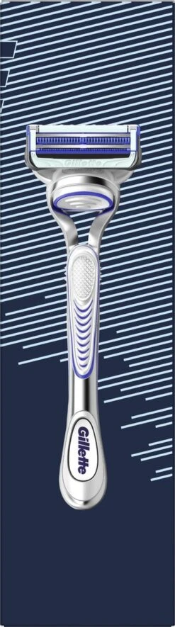 Gillette® Gillette Geschenkset SkinGuard Sensitive - Scheersysteem Voor Mannen + SkinGuard Scheergel 200ml + Hydraterende Crème 100ml + Gezichtsreiniger 140ml -Verzorgingsproductenwinkel 335x1200 1