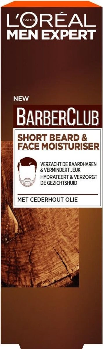 L’Oréal Paris Men Expert BarberClub Short Beard & Face Moisturiser - 50ml 9 L’Oréal Paris Men Expert BarberClub Short Beard & Face Moisturiser - 50ml - Afbeelding 9