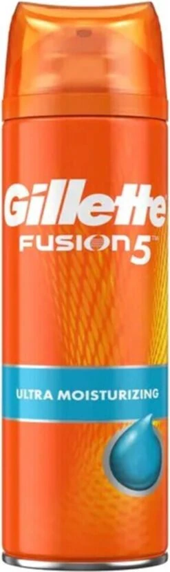Gillette® Gillette Fusion5 Ultra Moisturizing Scheergel Mannen - 6x200ml Voordeelverpakking -Verzorgingsproductenwinkel 358x1200