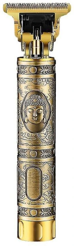 Baardtrimmer, Tondeuse, Scheerapparaat, Elektrisch, Oplaadbaar, Waterdicht, Draadloos, Goud, Buddha -Verzorgingsproductenwinkel 364x1200 1