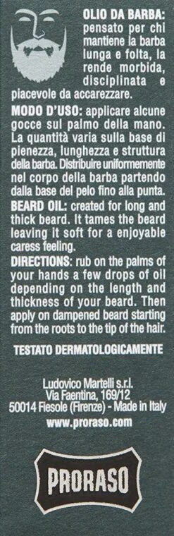 Proraso Beard Oil Cypress And Vetyver 30 Ml. -Verzorgingsproductenwinkel 390x1200 1