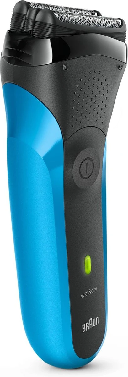 Braun Series 3 310s Oplaadbaar Wet&Dry Elektrisch Scheerapparaat, Blauw 14 Braun Series 3 310s Oplaadbaar Wet&Dry Elektrisch Scheerapparaat, Blauw - Afbeelding 14