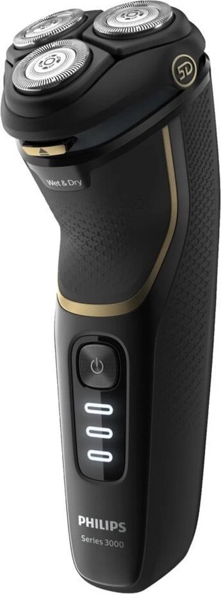 Philips Series 3000 S3333/54 - Scheerapparaat - Goud/Zwart 2 Philips Series 3000 S3333/54 - Scheerapparaat - Goud/Zwart - Afbeelding 2