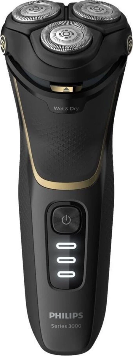Philips Series 3000 S3333/54 - Scheerapparaat - Goud/Zwart 1 Philips Series 3000 S3333/54 - Scheerapparaat - Goud/Zwart
