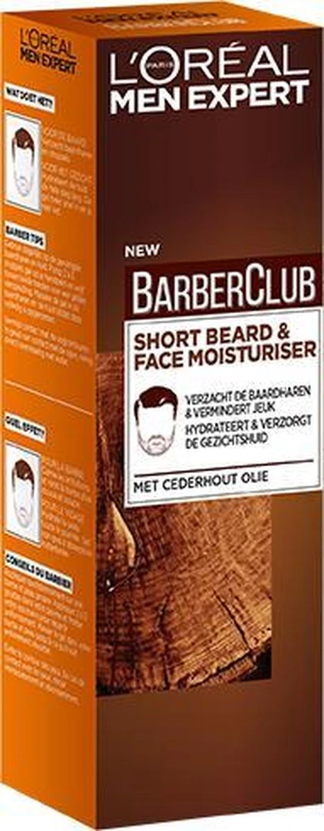 L’Oréal Paris Men Expert BarberClub Short Beard & Face Moisturiser - 50ml 15 L’Oréal Paris Men Expert BarberClub Short Beard & Face Moisturiser - 50ml - Afbeelding 15