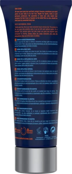 NO HAIR CREW - Ontharingscreme Mannen - Lichaam - Men - Ontharing Mannen -Verzorgingsproductenwinkel 498x1200 1