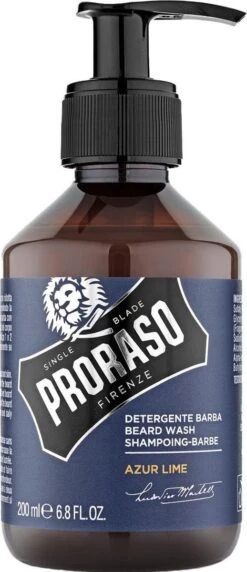 Proraso - Baard Shampoo - Azur Lime - 200ml -Verzorgingsproductenwinkel 518x1200 1