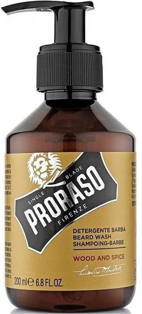 Proraso Beard Wash Wood And Spice 200ml 7 Proraso Beard Wash Wood And Spice 200ml - Afbeelding 7