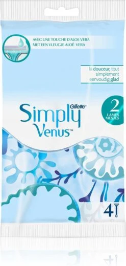 Gillette Simply Venus2 Wegwerpscheermesjes Vrouwen - 4 Stuks 26 Gillette Simply Venus2 Wegwerpscheermesjes Vrouwen - 4 Stuks -Verzorgingsproductenwinkel 570x1200