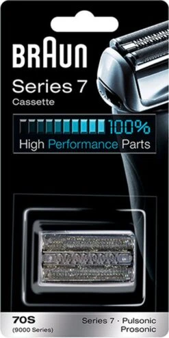 Braun Series 7 70S Cassette Zilver - Vervangend Scheerblad