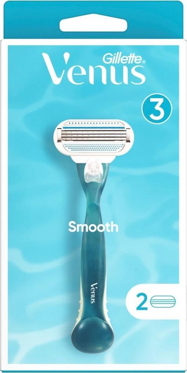 Gillette Venus Smooth Scheersysteem Voor Vrouwen + 1 Navulmesje - Scheermes 3 Gillette Venus Smooth Scheersysteem Voor Vrouwen + 1 Navulmesje - Scheermes - Afbeelding 3