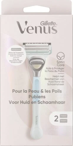 Gillette Venus Scheersysteem - Voor Huid En Schaamhaar Voor Vrouwen - 2 Mesjes -Verzorgingsproductenwinkel 607x1200 2