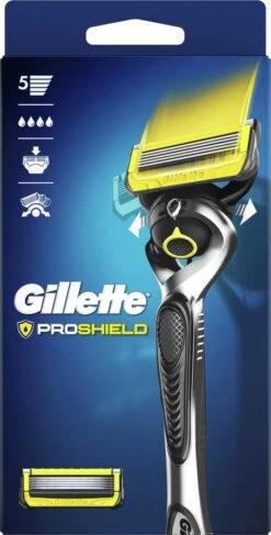 Gillette® Gillette ProShield Scheersysteem Voor Mannen – 1 Scheersysteem En 1 Scheermesje -Verzorgingsproductenwinkel 609x1200 2
