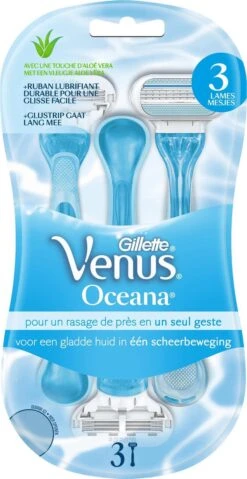 Gillette Venus Oceana Wegwerpmesjes Vrouwen - 3 Stuks -Verzorgingsproductenwinkel 619x1200