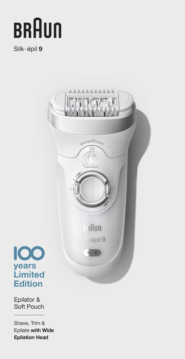 Braun Silk-épil 9 Voor Vrouwen, Design Editie Met Reisetui - Wit 10 Braun Silk-épil 9 Voor Vrouwen, Design Editie Met Reisetui - Wit - Afbeelding 10