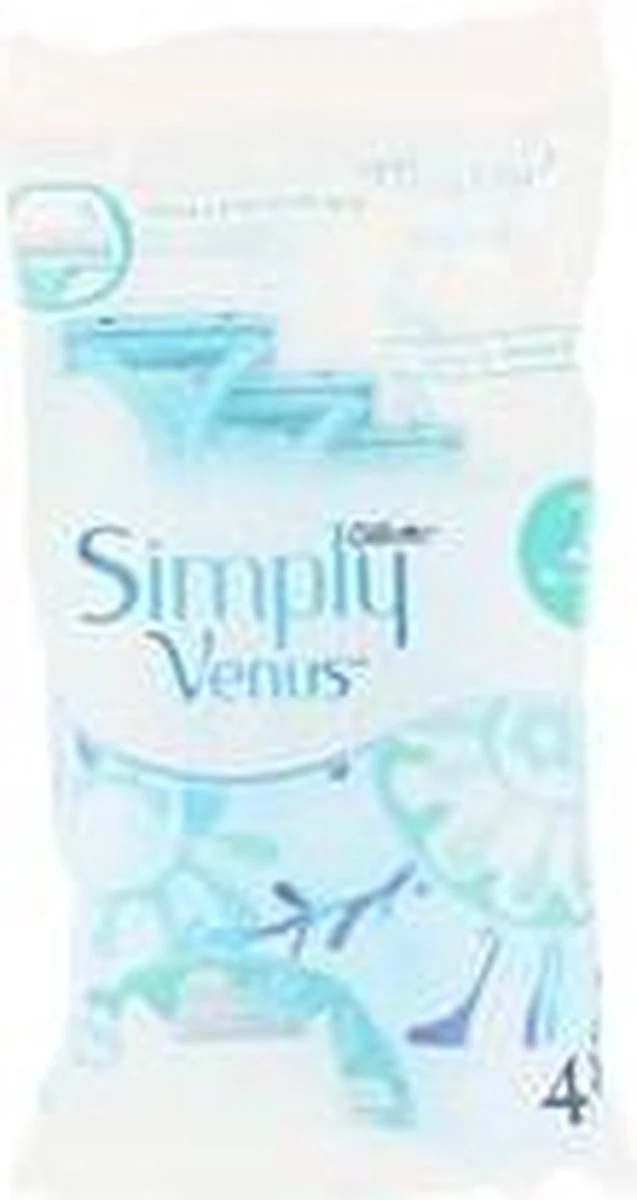 Gillette Simply Venus2 Wegwerpscheermesjes Vrouwen - 4 Stuks 16 Gillette Simply Venus2 Wegwerpscheermesjes Vrouwen - 4 Stuks - Afbeelding 16