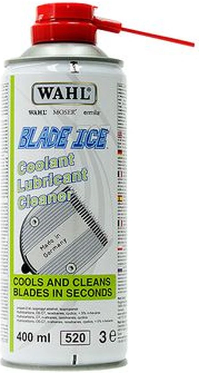 Moser Wahl Blade Ice Spray - 400 Ml 10 Moser Wahl Blade Ice Spray - 400 Ml - Afbeelding 10