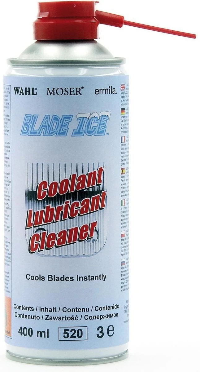 Moser Wahl Blade Ice Spray - 400 Ml 5 Moser Wahl Blade Ice Spray - 400 Ml - Afbeelding 5