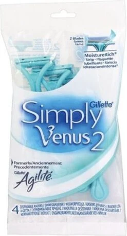 Gillette Simply Venus2 Wegwerpscheermesjes Vrouwen - 4 Stuks 27 Gillette Simply Venus2 Wegwerpscheermesjes Vrouwen - 4 Stuks -Verzorgingsproductenwinkel 646x1200