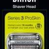 Braun Series 3 32S Cassette Zilver - Vervangend Scheerblad