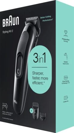 Braun Multigroomer 3 SK2300, 3-in-1 Baardtrimmer Voor Mannen, Haartrimmer, Voor Gezicht, Haar -Verzorgingsproductenwinkel 670x1200 1