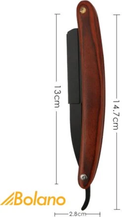 Bolano® Premium Shavette Open Scheermes Brown Wood + 50 Single Edge Scheermesjes - Klassiek Barbiersmes Straight Razor Voor Mannen - Cut Throat Razor Nekmes - Klassiek Klap Scheermes - Safety Razor Feather Mes 19 Bolano® Premium Shavette Open Scheermes Brown Wood + 50 Single Edge Scheermesjes - Klassiek Barbiersmes Straight Razor Voor Mannen - Cut Throat Razor Nekmes - Klassiek Klap Scheermes - Safety Razor Feather Mes -Verzorgingsproductenwinkel 673x1200