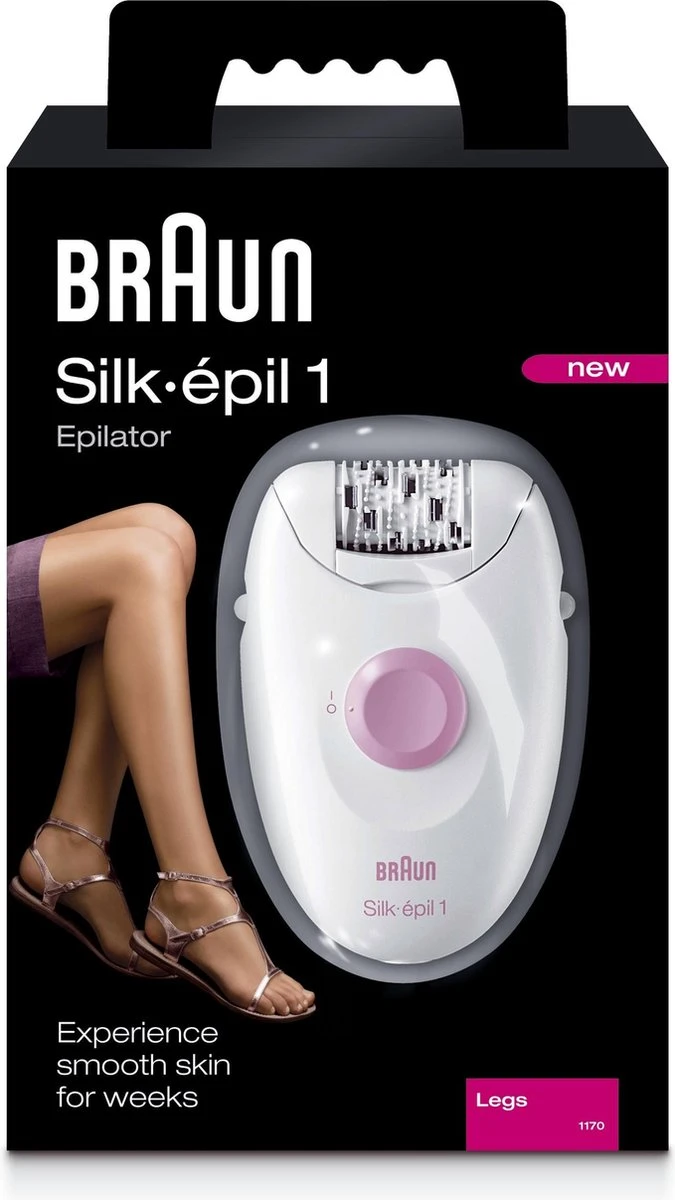 Braun Silk-épil 1 1170 - Epilator 7 Braun Silk-épil 1 1170 - Epilator - Afbeelding 7