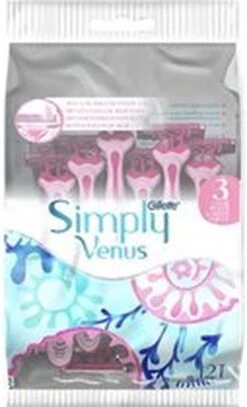 Gillette Venus Simply 3-8+4 Stuks-Wegwerpmesjes -Verzorgingsproductenwinkel 729x1200