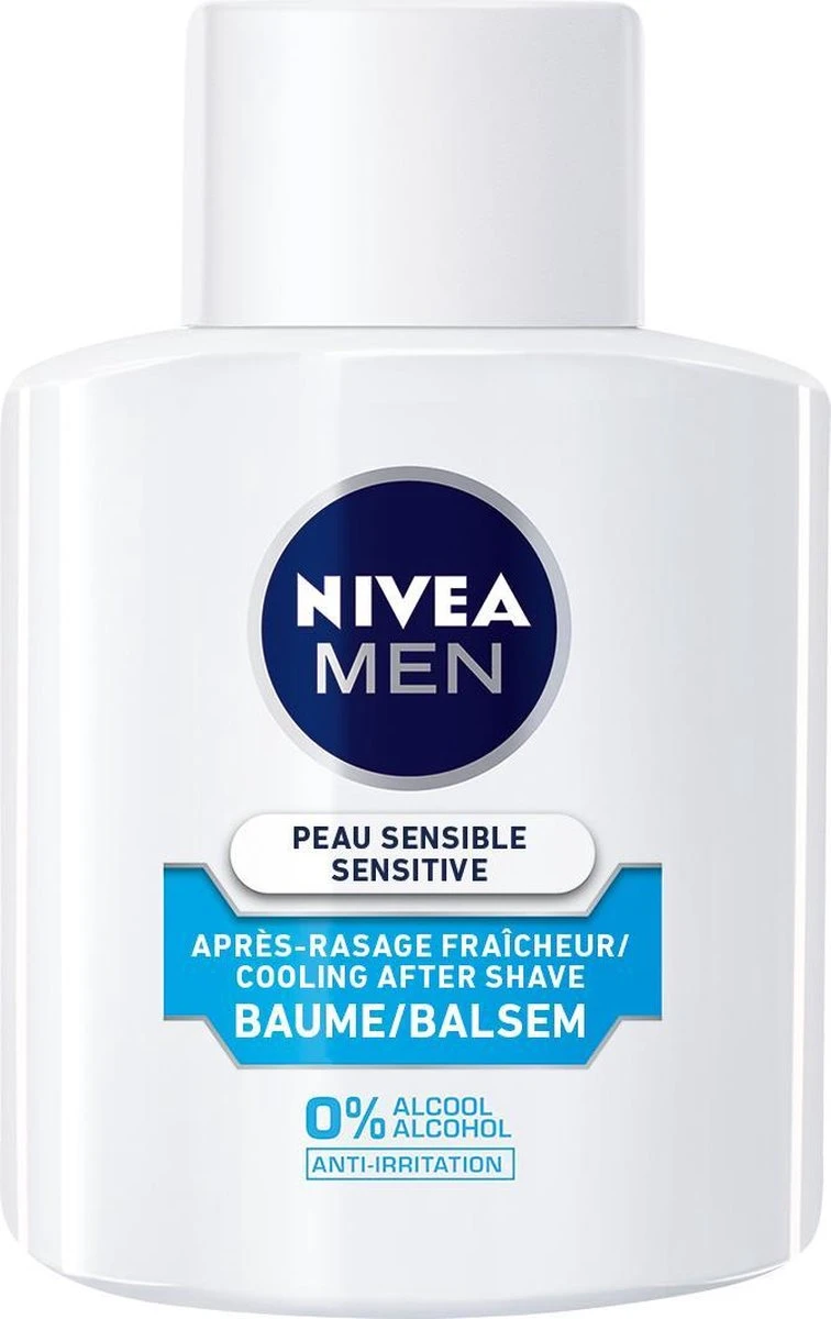 NIVEA MEN Sensitive Cool Aftershave Balsem - Aftershave - 100 Ml 1 NIVEA MEN Sensitive Cool Aftershave Balsem - Aftershave - 100 Ml