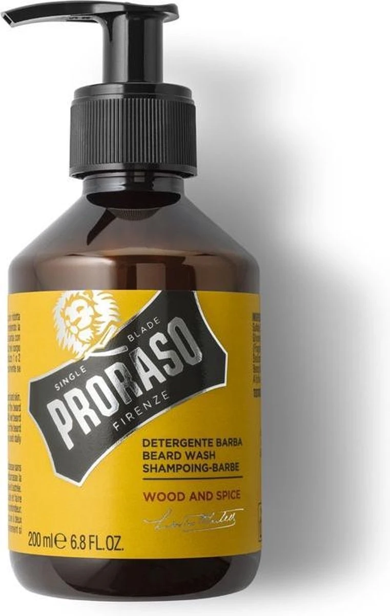 Proraso Beard Wash Wood And Spice 200ml 6 Proraso Beard Wash Wood And Spice 200ml - Afbeelding 6