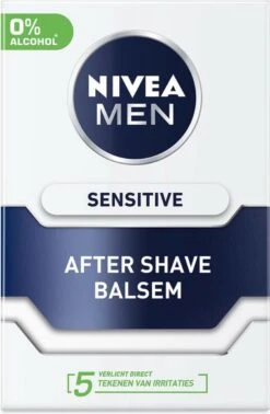 NIVEA MEN Sensitive Aftershave Balsem - 100 Ml -Verzorgingsproductenwinkel 785x1200 1