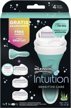 Wilkinson Woman Scheermes Voordeelverpakking Intuition Sensitive Care 1 Set