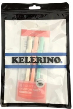 KELERINO. Dermaplaning - Wenkbrauw Scheermesjes - Eyebrow Razor - Inklapbaar - 3 Stuks -Verzorgingsproductenwinkel 805x1200 1