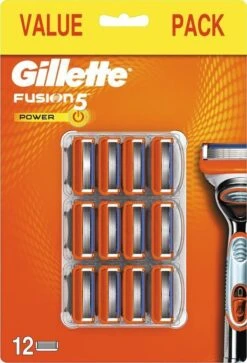 Gillette® Gillette Fusion5 Power Scheermesjes Mannen - 12 Stuks -Verzorgingsproductenwinkel 817x1200