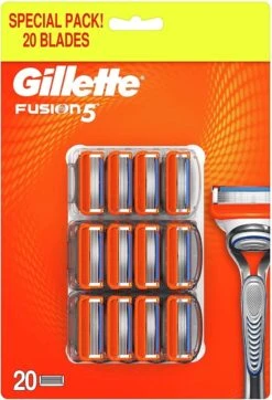 Gillette® GILLETTE FUSION 5 SCHEERMESJES VOORDEELPAK -Verzorgingsproductenwinkel 819x1200